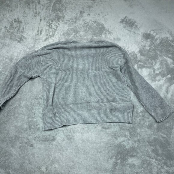 Hudson Los Angeles XL Gray Cotton Buttondown Cardigan Sweater NWT 6638 - Picture 3 of 8